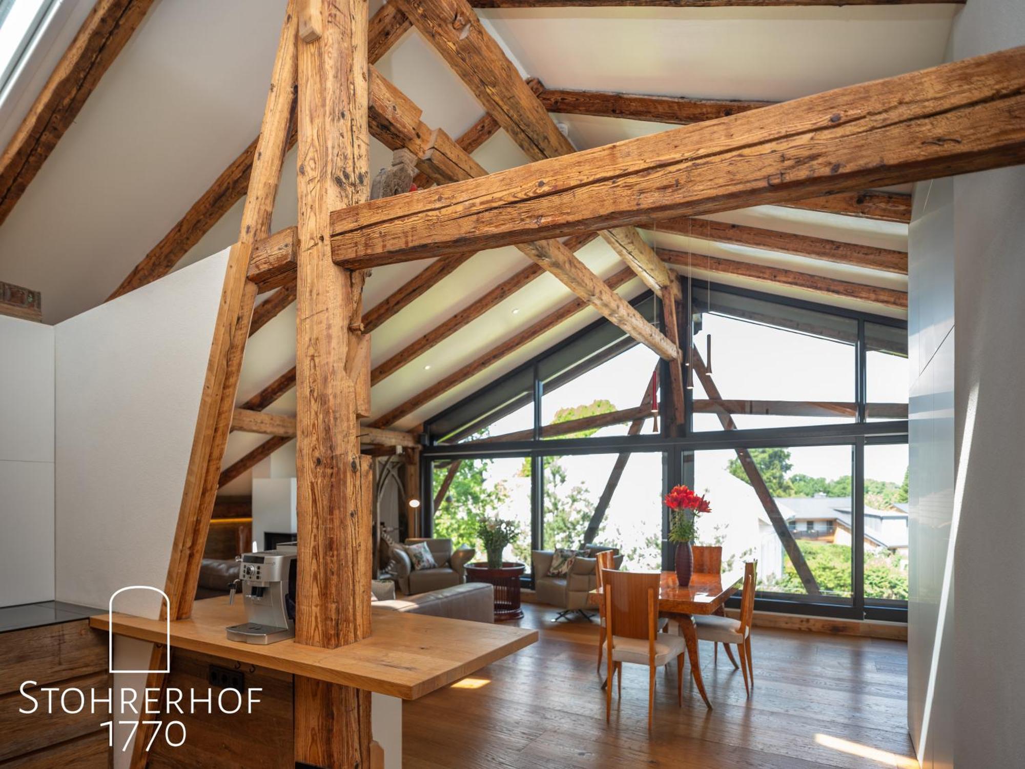 5 Sterne Penthouse-Loft am Ammersee bis 4 Personen Dießen am Ammersee Exterior foto