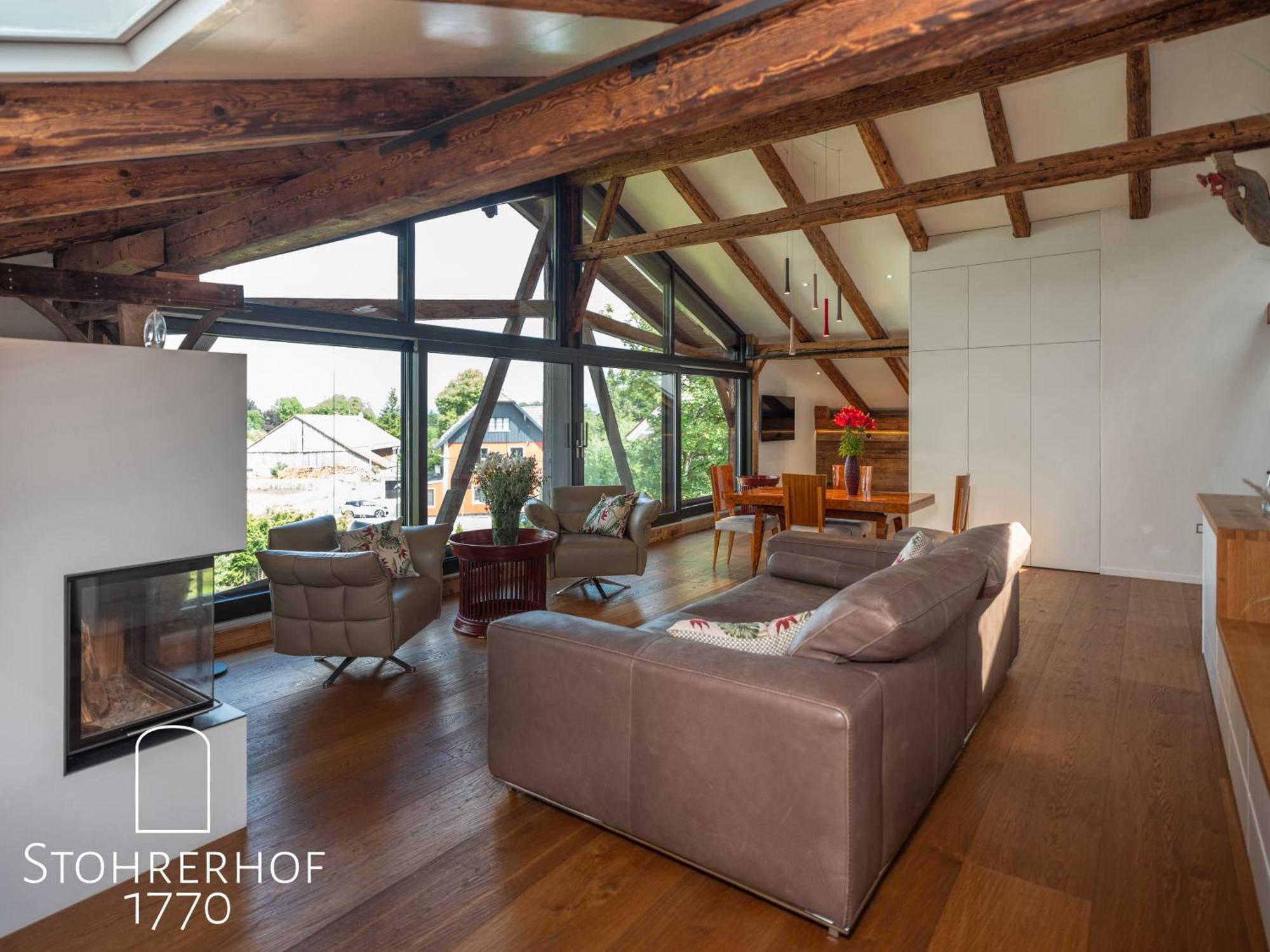5 Sterne Penthouse-Loft am Ammersee bis 4 Personen Dießen am Ammersee Exterior foto